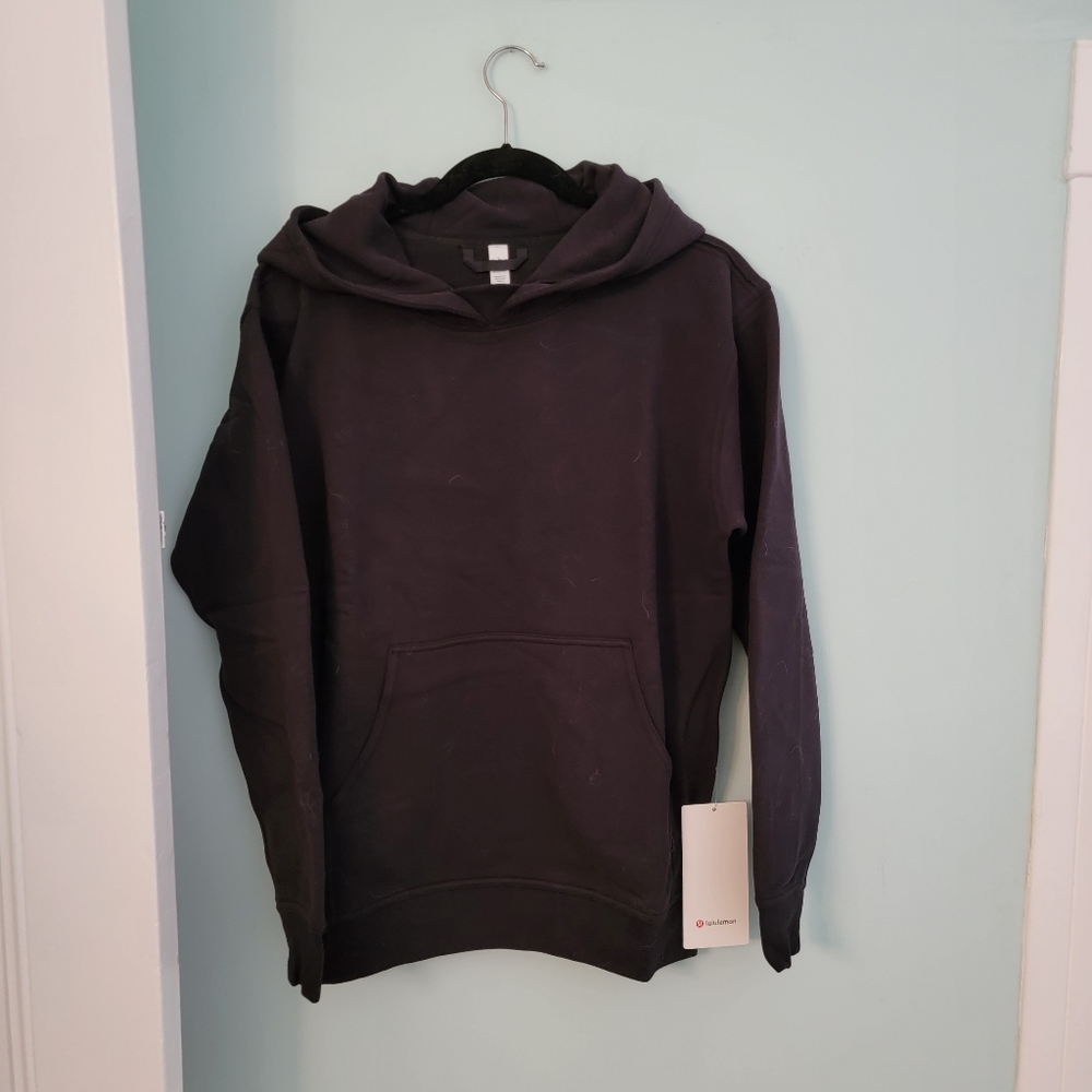 NWT Lululemon All Yours Hoodie black fleece 6